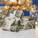 Search for snow scene wrapping paper Winter