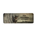 Search for squirrel return address labels Whimsical
