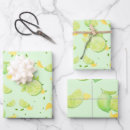 Search for orange slice wrapping paper Tropical