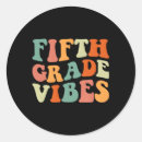 Search for 5th grade stickers First day of school