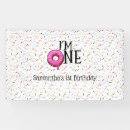 Search for 1st birthday banners Doughnut
