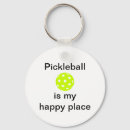 Search for happy place key rings Pickleball