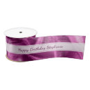 Search for purple and gold ribbon Birthday