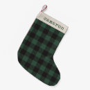 Search for tartan christmas stockings Buffalo check