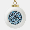 Search for cheetah christmas tree decorations Watercolor