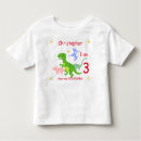 Search for dinosaur birthday tshirts Three years old