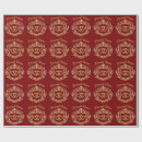 Search for gold wedding wrapping paper Vintage