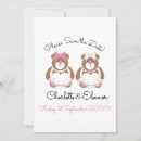 Search for teddy bear save the dates Cute