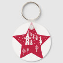 Search for red house key rings Snow
