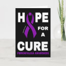 Search for purple awareness ribbon cards Fibromyalgia