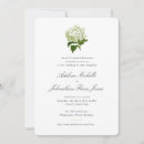 Search for southern wedding invitations Hydrangea