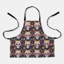Search for day of the dead aprons Floral