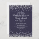 Search for blue and silver bridal shower invitations Script