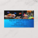 Search for aquarium maintenance business cards Tropical fish
