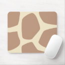 Search for giraffe patterns standard mousepads Jungle