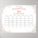 Search for baby due date calendar games Watercolor