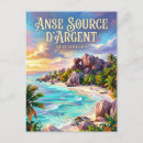 Search for seychelles postcards La digue