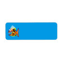 Search for cartoon fish return address labels Sea