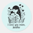 Search for mother and daughter stickers Cute