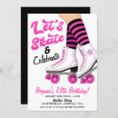 Search for skating rink party invitations Girls