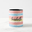 Search for pink seashell mugs Summer