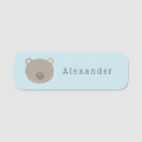 Search for kids name tags Minimalist