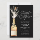 Search for champagne toast engagement party invitations Chic