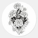Search for marigold flowers stickers Nature