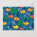 Search for gold fish postcards Animal