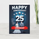 Search for 25th wedding anniversary cards Party