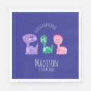 Search for dinosaur napkins Purple
