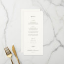 Search for thank you menus Minimalist