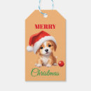 Search for dog christmas gift tags Puppy