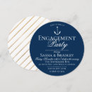 Search for nautical engagement party invitations Sea