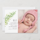 Search for summer birth announcement cards Botanical
