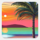 Search for colorful sunset stickers Vacation