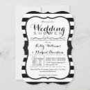 Search for black shower wedding invitations Vintage