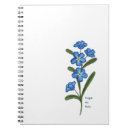 Search for forget me not notebooks Blue