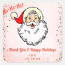 Search for christmas thank you stickers Santa