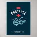 Search for obstacle posters Quote