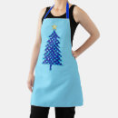 Search for pastel blue aprons Christmas tree