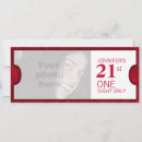Search for admit invitations Red