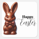 Search for chocolate bunny stickers Springtime
