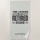 Search for retired beach towels Retirement