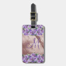Search for bridal shower luggage tags Purple