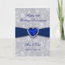 Search for 45th wedding anniversary cards Sapphire