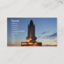 Search for shuttle business cards Space