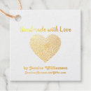 Search for handmade with love gift tags Heart