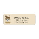 Search for cute llama return address labels Illustration
