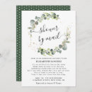 Search for eucalyptus wreath baby shower invitations Foliage